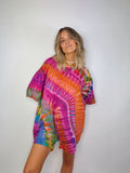Tee Playsuit - Peony
