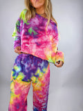 Crop Jumper - Size XL/2XL (New Rainbow)