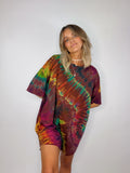 Tee Playsuit - Earthy
