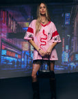 (WS) Serpent Tee ~ Pink - Only Lovers Left