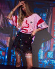 (WS) Serpent Tee ~ Pink - Only Lovers Left