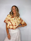 Crop Tee - Size S/M