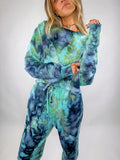 Crop Jumper - Size XL/2XL (Ocean)