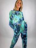 Crop Jumper - Size XL/2XL (Ocean)