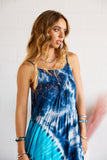 Zephyr Maxi Dress - Azure