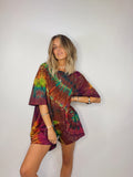 Tee Playsuit - Earthy