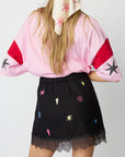 (WS) Lucky Mini Skirt ~ Midnight - Only Lovers Left