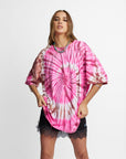 Oversized Mum Tee - Size L/XL - Only Lovers Left