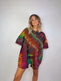 Tee Playsuit - Earthy