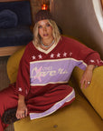 Surf League Jersey - Burgundy - Only Lovers Left