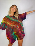 Tee Playsuit - Earthy