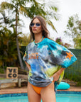 Starburst Tie Dye Tee - Tropical Crush
