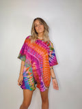 Tee Playsuit - Peony