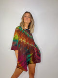 Tee Playsuit - Earthy