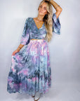 Tiered Midi Skirt (Dark Moon Beam) - Size L/XL - Only Lovers Left