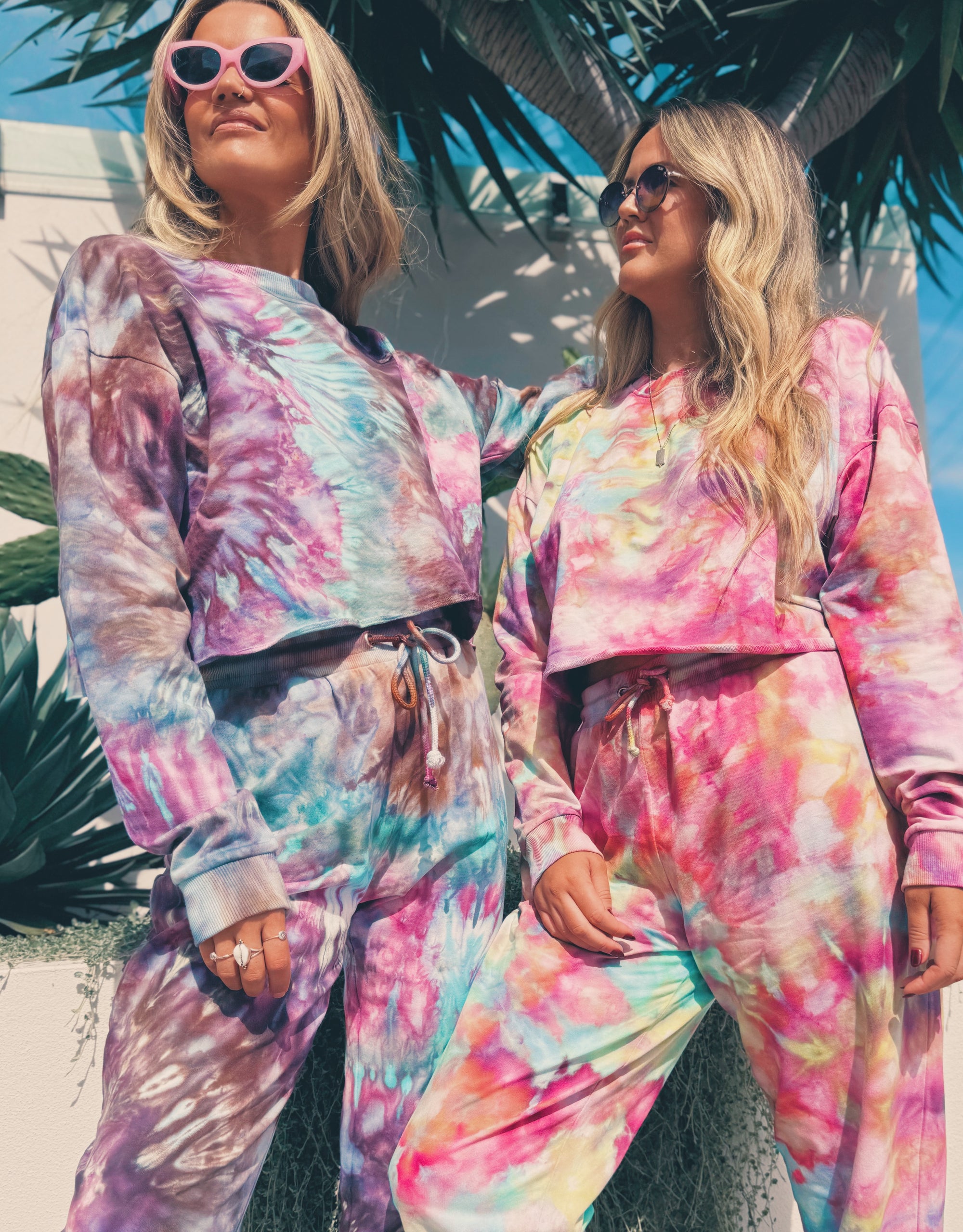 French Terry Crop Jumpers