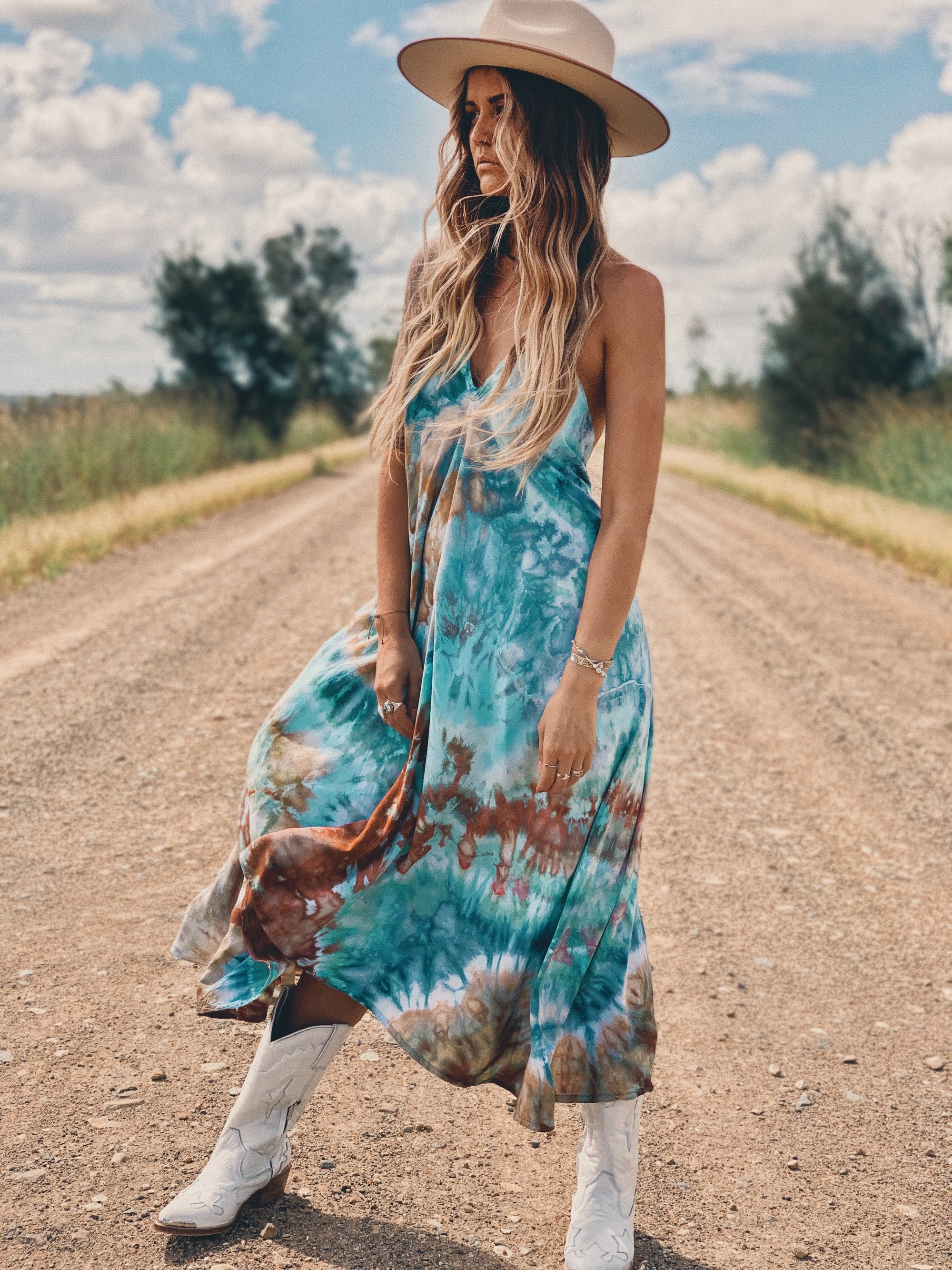 70's Halter Dress