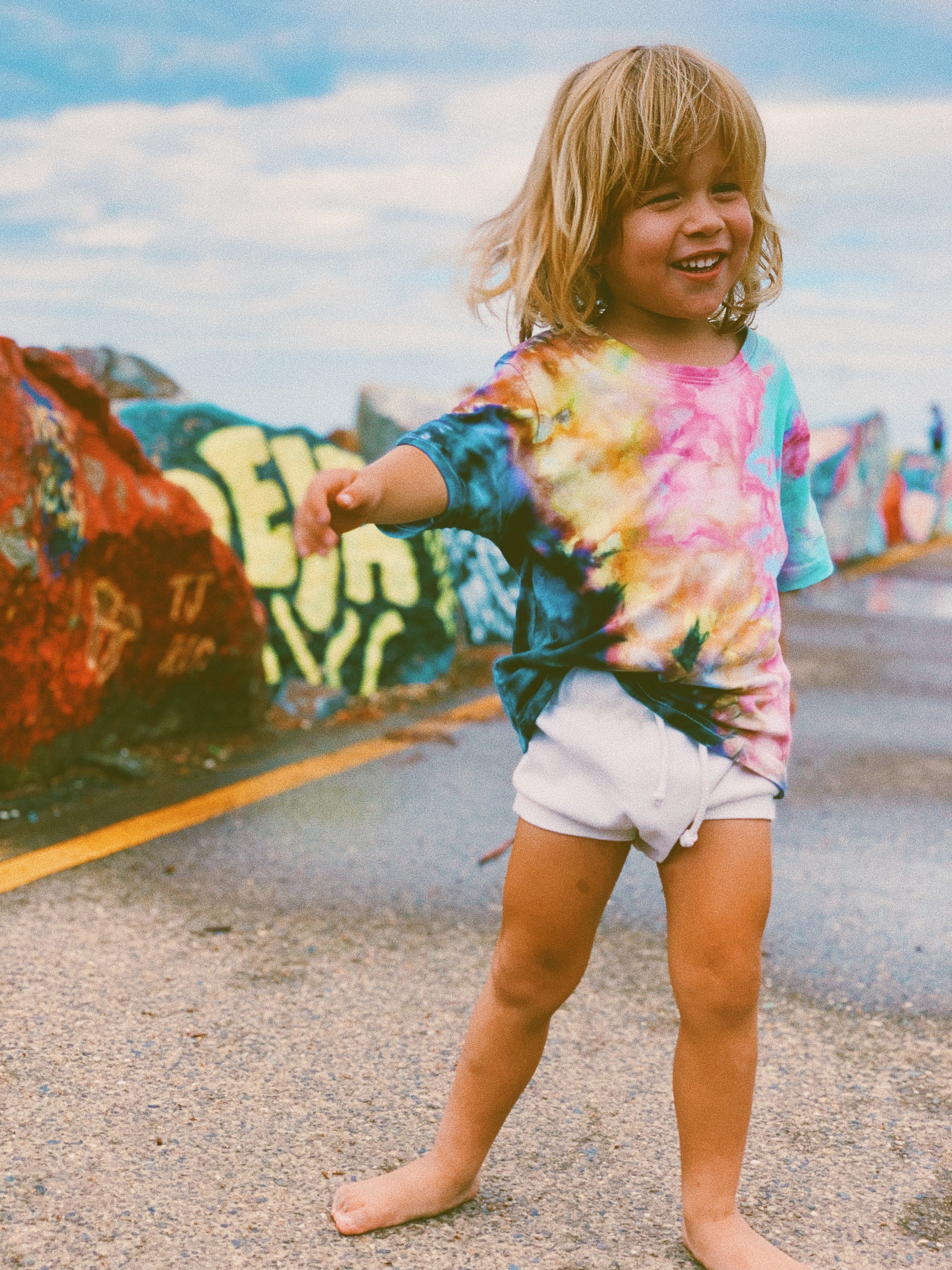 Kids Oversized Sol Tees