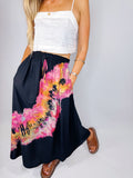 Draw String Maxi Skirt - S/M