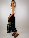 Draw String Maxi Skirt - L/XL