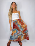 Draw String Maxi Skirt - S/M