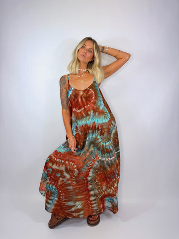 Maxi Slip Dress - Size L/XL