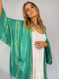 Mid Length Kimono ~ Sea Glass