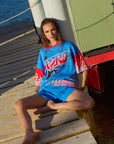 Wave Racer Tee ~ Cobalt - Only Lovers Left