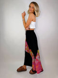 Draw String Maxi Skirt - S/M