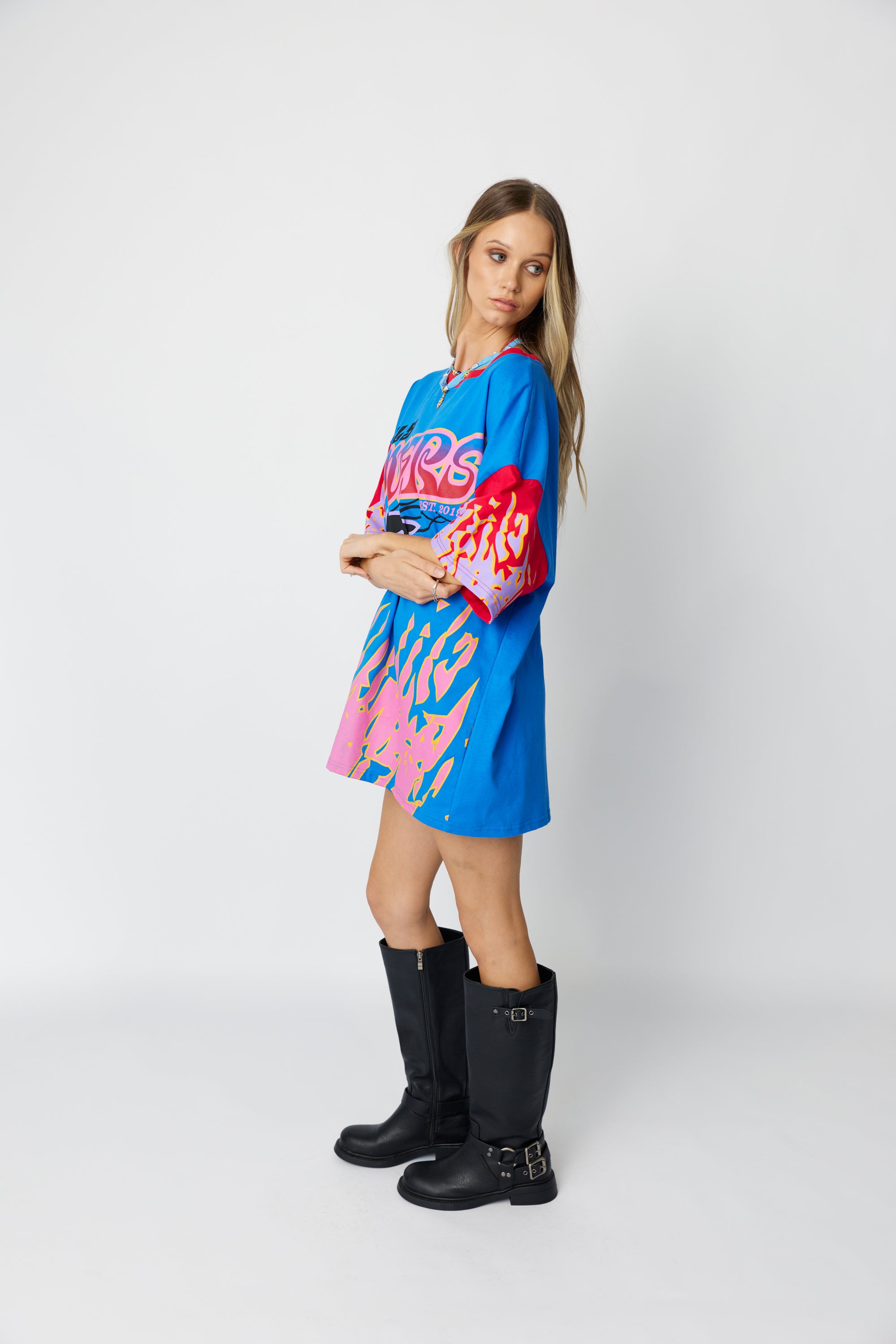 Wave Racer Tee ~ Cobalt - Only Lovers Left
