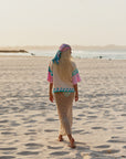 Silk Scarf ~ Aqua Mirage - Only Lovers Left
