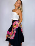 Draw String Maxi Skirt - S/M