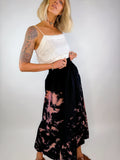 Draw String Maxi Skirt - S/M