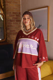 Surf League Jersey - Burgundy