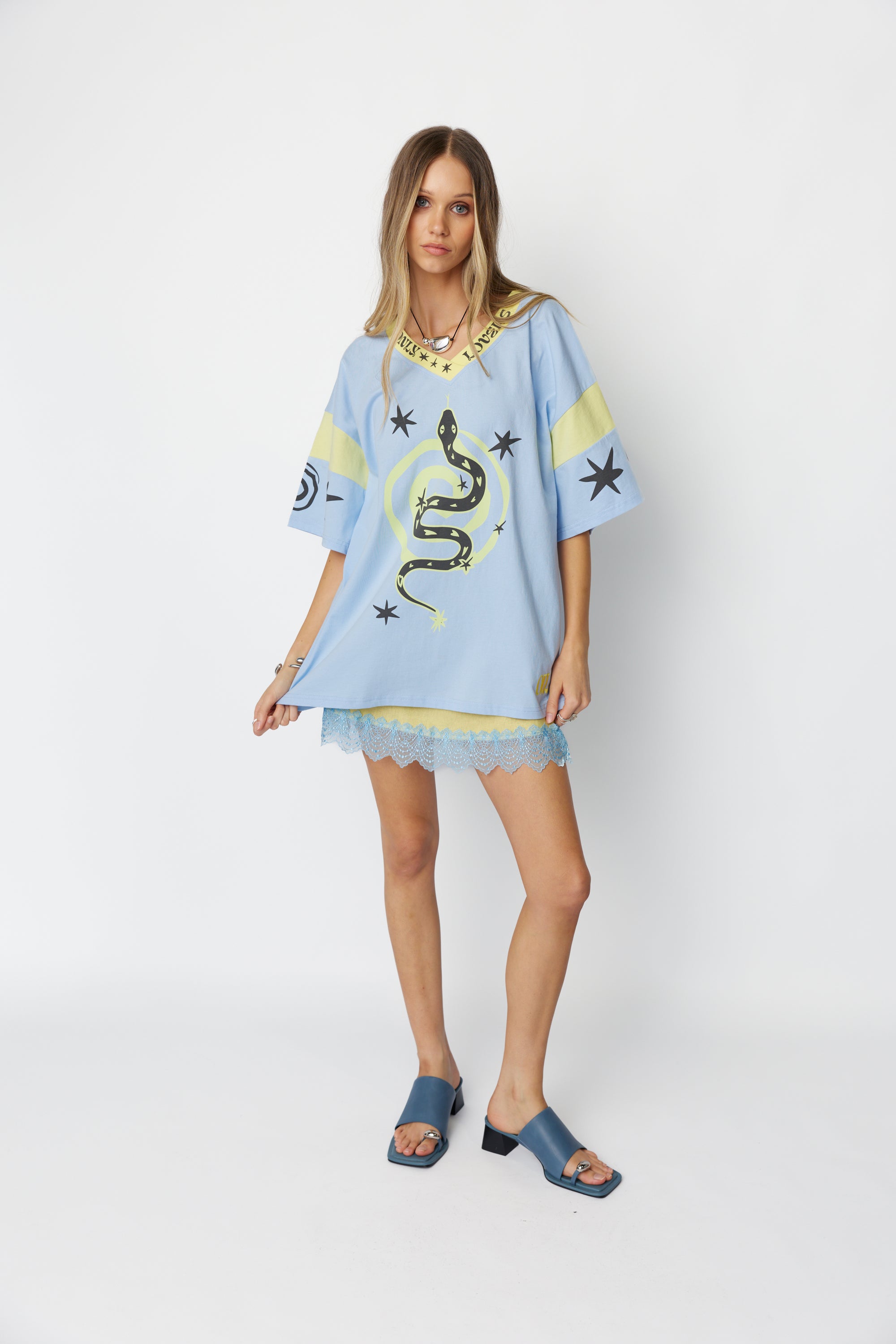 (WS) Serpent Tee ~ Sky - Only Lovers Left