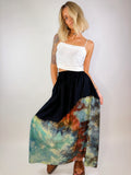 Draw String Maxi Skirt - L/XL