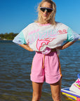 (WS) Wave Racer Shorts ~ Pink - Only Lovers Left