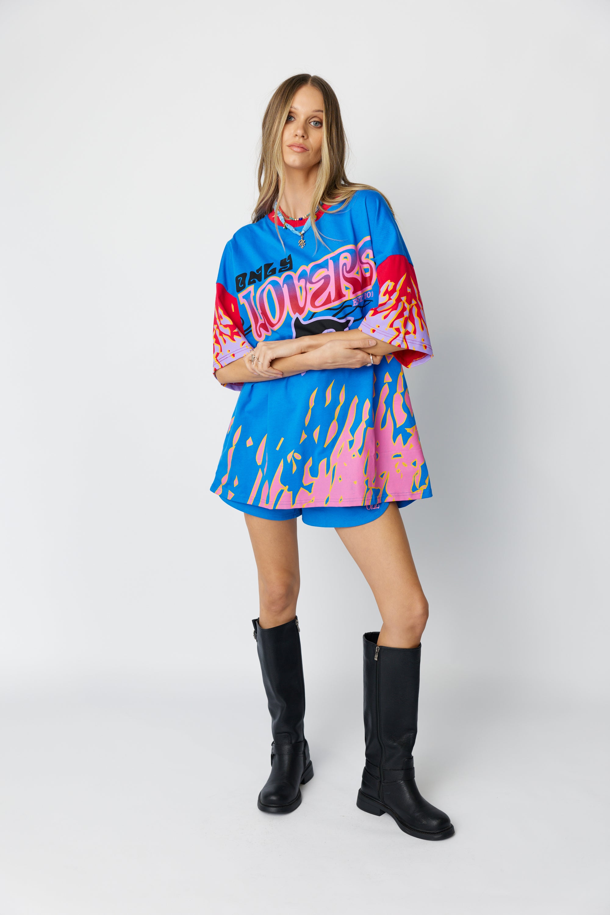 Wave Racer Tee ~ Cobalt - Only Lovers Left