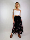 Draw String Maxi Skirt - S/M