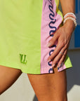 (WS) Wave Racer Tank Dress ~ Chartreuse - Only Lovers Left