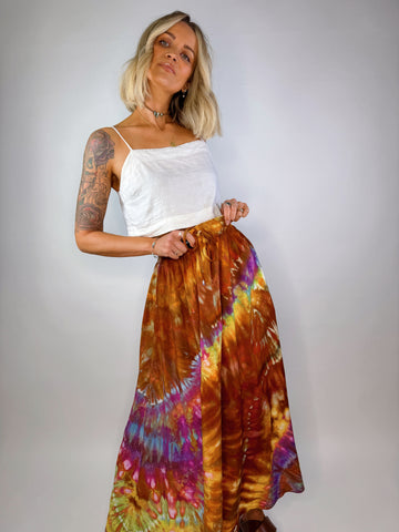 Draw String Maxi Skirt - S/M