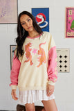 Tiger Jumper - Cream