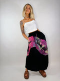 Draw String Maxi Skirt - S/M