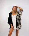 Mid Length Kimono ~ Stone Yin Yang - Only Lovers Left