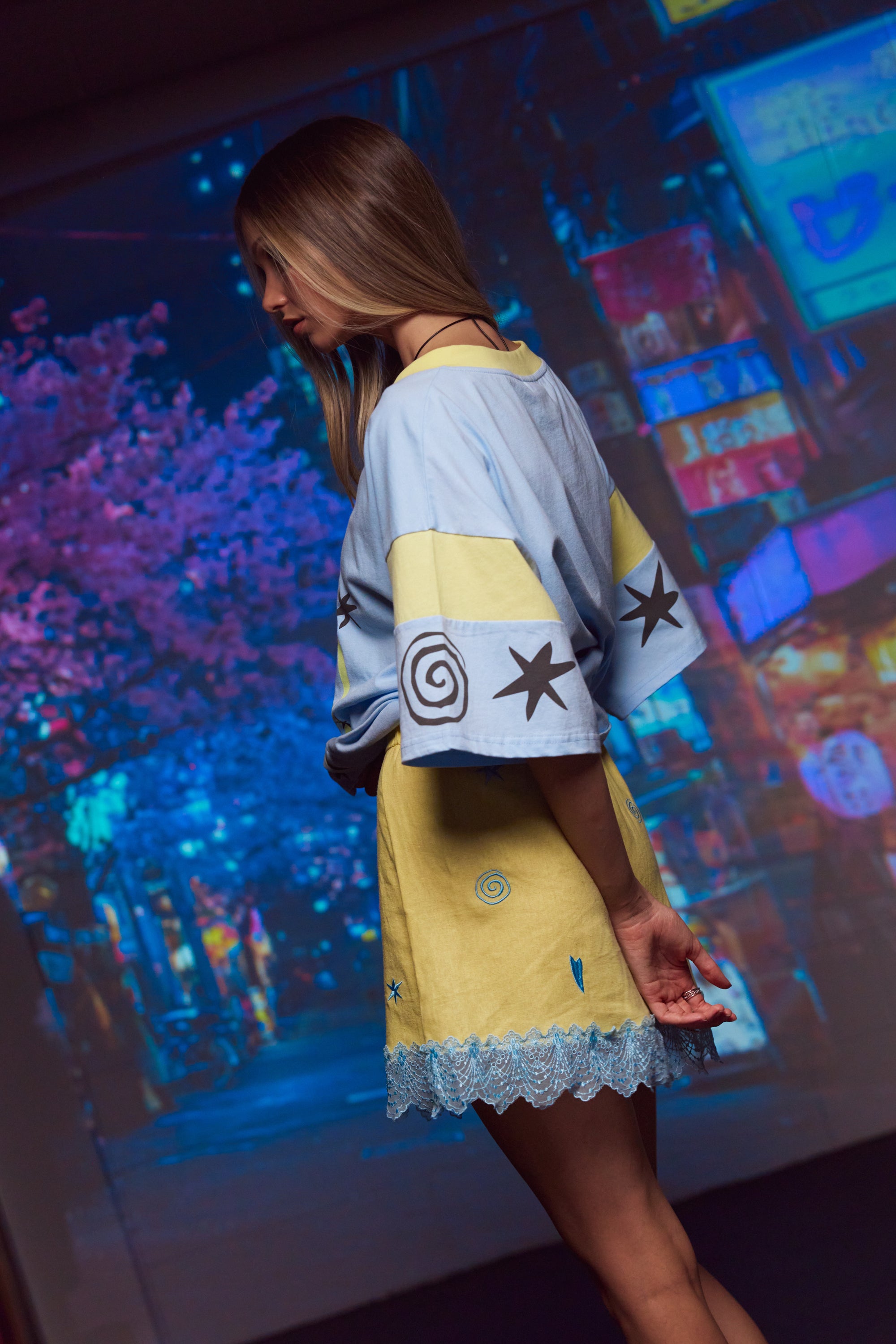 (WS) Lucky Mini Skirt ~ Sunbean - Only Lovers Left