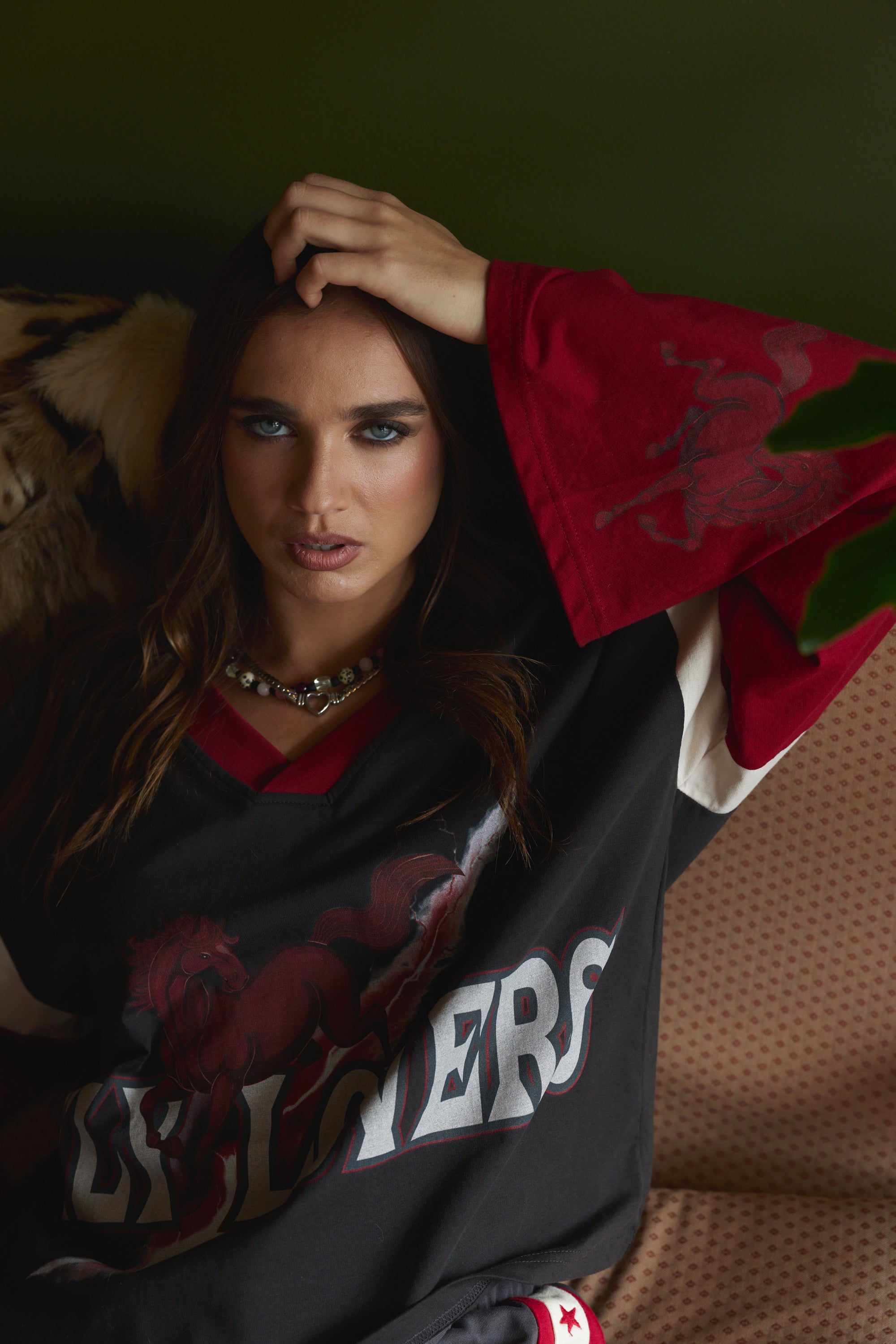 (WS) Mustang Boxy Long Sleeve Tee - Only Lovers Left