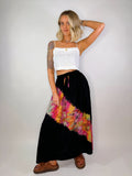 Draw String Maxi Skirt - S/M