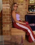 Surf League Lounge Pants - Burgundy - Only Lovers Left