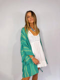 Mid Length Kimono ~ Sea Glass
