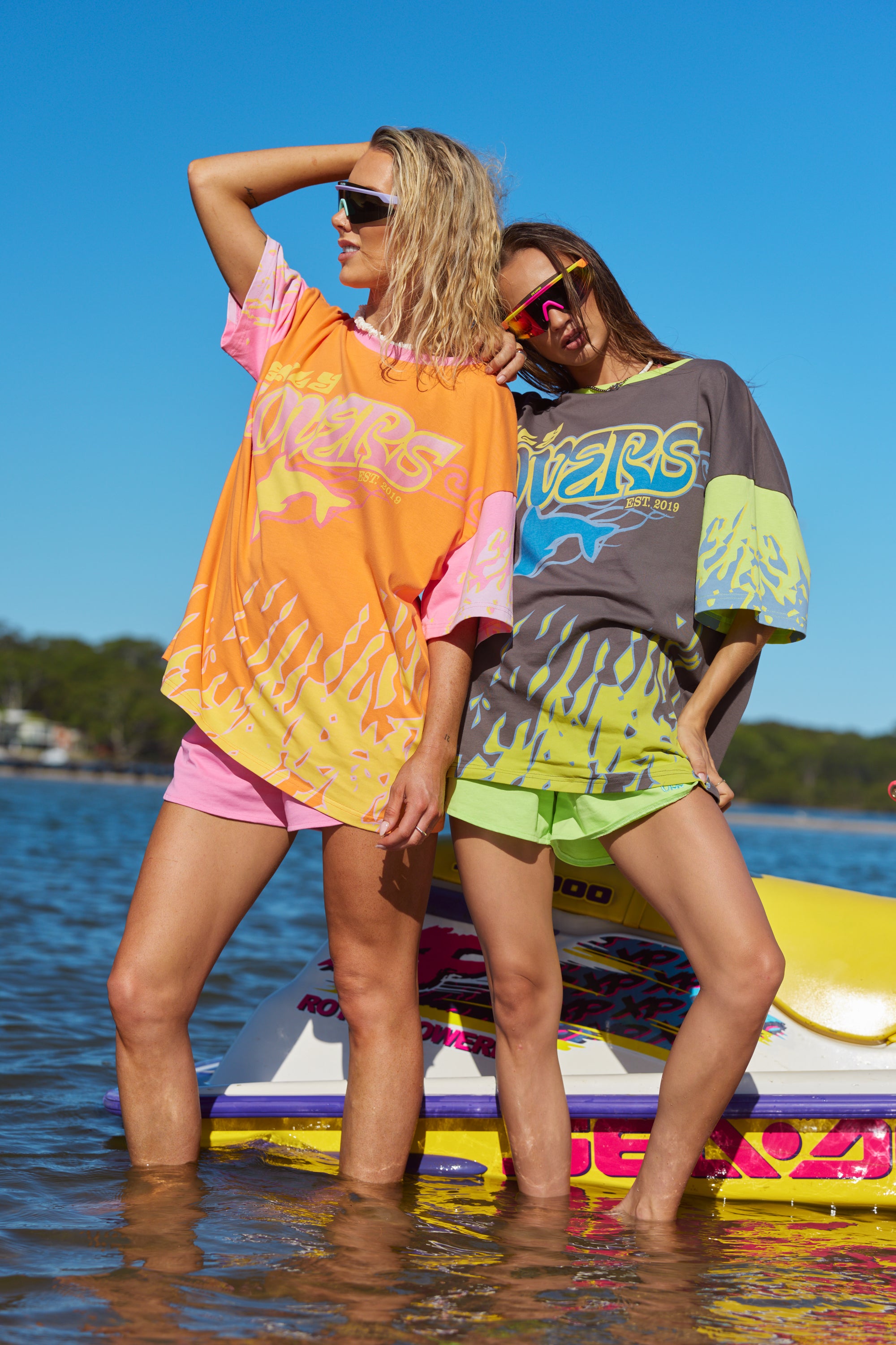 (WS) Wave Racer Tee ~ Coral - Only Lovers Left